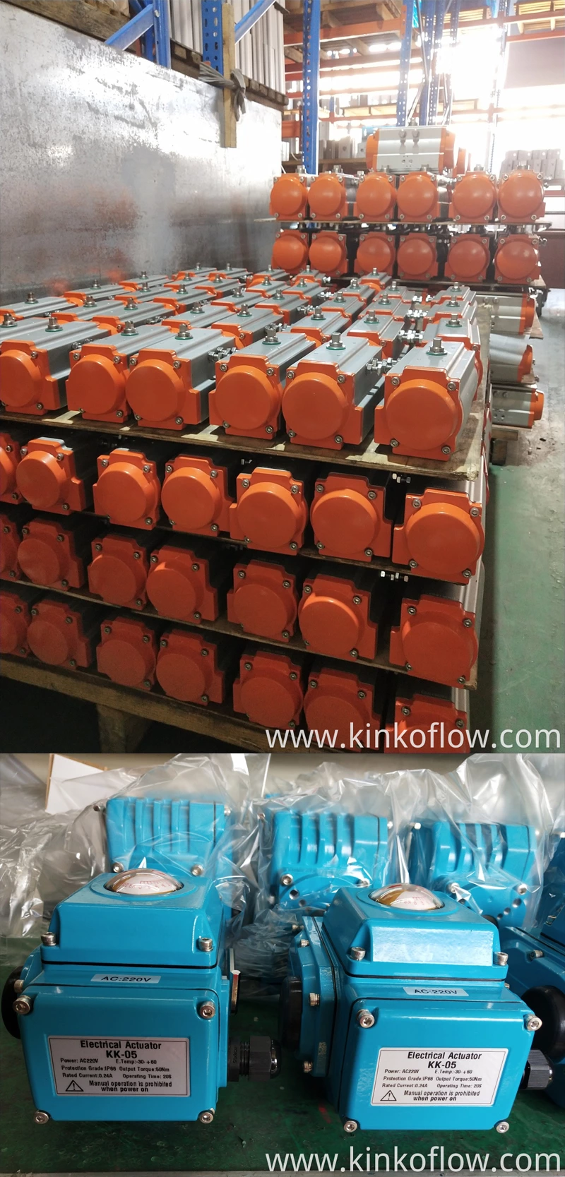Van bi điện mặt bích thân 3 mảnh