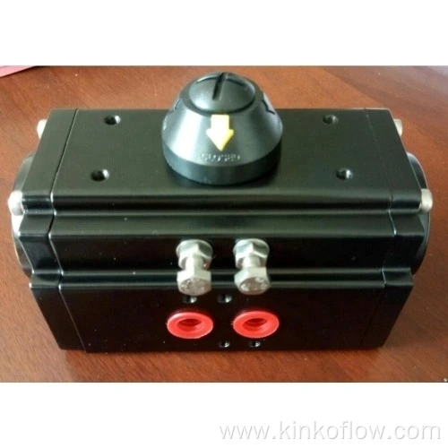 Bộ truyền động khí nén tác động kép màu đen AT-63D