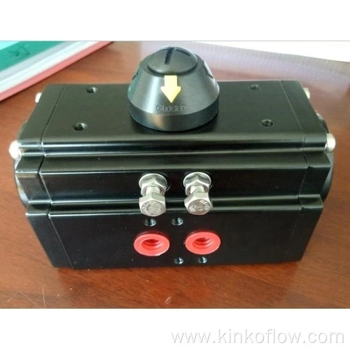 Bộ truyền động khí nén tác động kép màu đen AT-63D