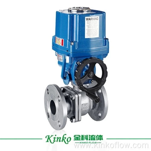 Van bi mặt bích điện bằng thép không gỉ CF8 1/2"-6"