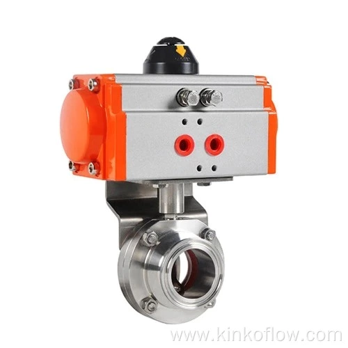 Van bướm lắp đặt nhanh vệ sinh khí nén CF8