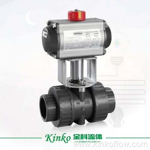 Van bi thủ công mặt bích vật liệu PVCUPVCPVDF DN50
