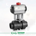 Van bi thủ công mặt bích vật liệu PVCUPVCPVDF DN50