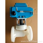 Van bi thủ công mặt bích vật liệu PVCUPVCPVDF DN50