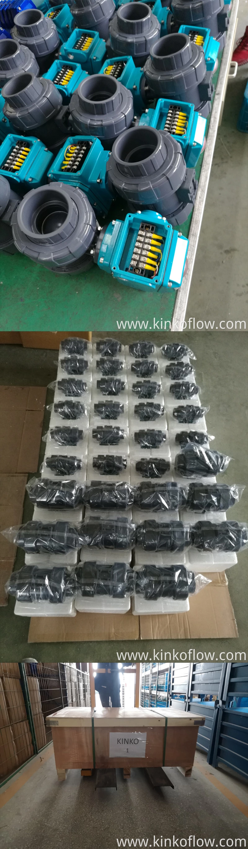 Van bi thủ công mặt bích vật liệu PVCUPVCPVDF DN50