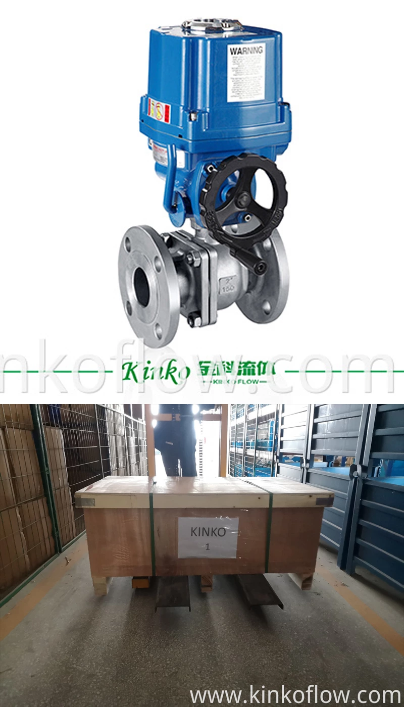 Van bướm điện mặt bích DN80 mềm