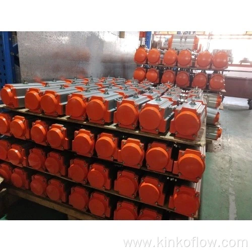 Bộ truyền động khí nén JAT tác động kép và hồi lưu lò xo