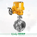 Van bướm mặt bích phớt cứng điện