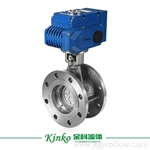 Van bướm mặt bích phớt cứng điện
