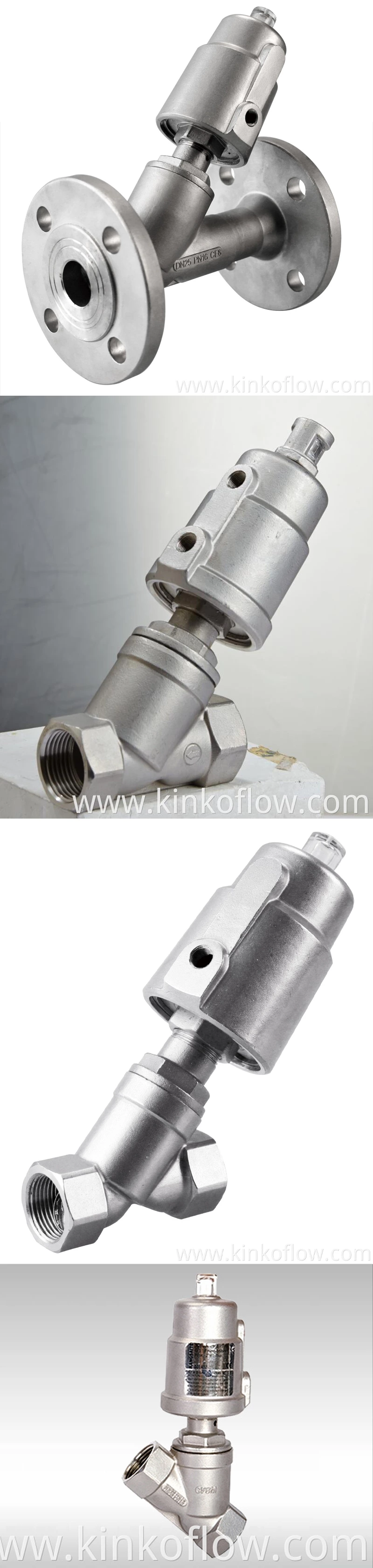 Van góc khí nén loại piston