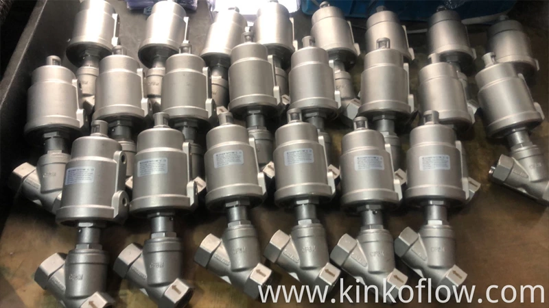 Van góc khí nén loại piston