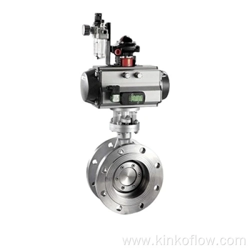 Van bướm khí nén tác động kép