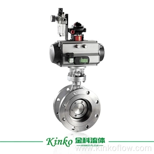 Van bướm khí nén tác động kép