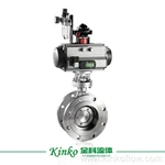 Van bướm khí nén tác động kép