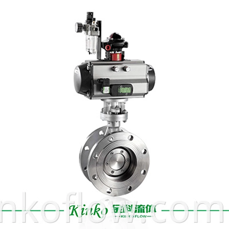 Van bướm khí nén tác động kép