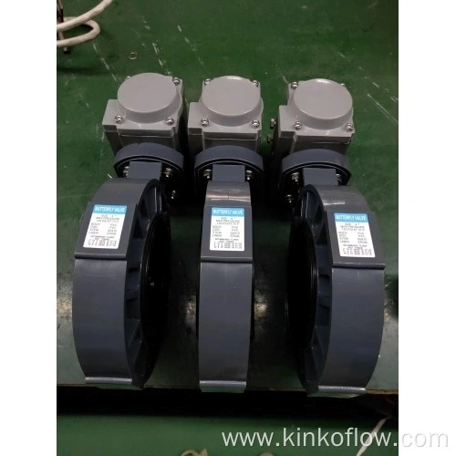 Van bướm UPVC khí nén
