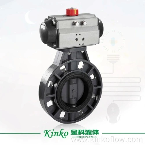 Van bướm UPVC khí nén