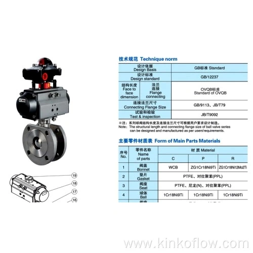 Van bi khí nén loại mỏng Q671F-16P/R