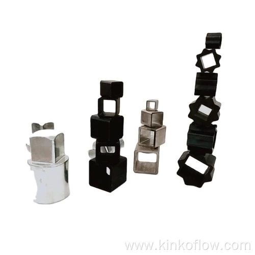Đầu nối vuông phẳng khí nén bằng thép không gỉ
