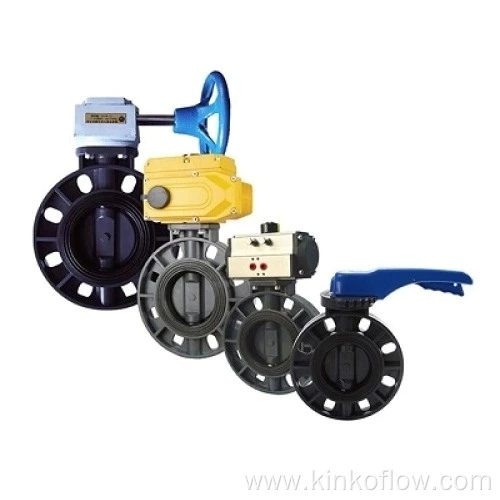Van bướm giun UPVC